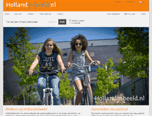Tablet Screenshot of hollandinbeeld.nl